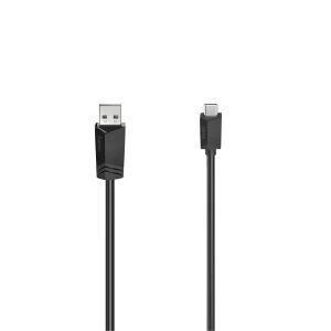 Kabel USB Hama USB-A - USB-C 1.5 m Czarny (002006320000) 131655393 - Kabel USB