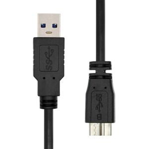 ProXtend USB3AMB-001 USB kábel 1 m USB 3.2 Gen 1 (3.1 Gen 1) USB A Micro-USB B Čierna 131655579 - Káble