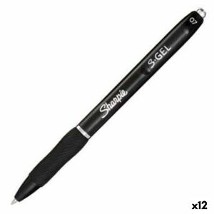 Sharpie Gelschreiber S-Gel 0,7mm Schwarz 12 Stück Faltschachtel 131655762 - Kugelschreiber