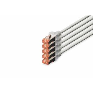 UTP 6 Kategóriás Merev Hálózati Kábel Digitus DIGITUS Cable de conexión CAT 6 S/FTP 131655895 - FTP kábel