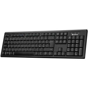 Sandberg USB Kabelgebundene Office Tastatur Nord, QWERTY Layout - Sandberg