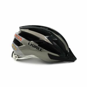 Kask rowerowy Livall MT1Neo Intercom/BT/LED/SOS Rozm.54-58cm szary 131656342 - Kask rowerowy
