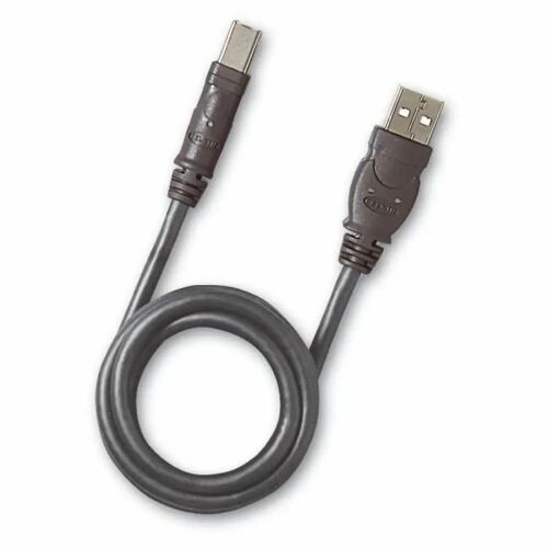 USB A - USB B Kábel Belkin F3U154BT Fekete 1,8 m Szürke 131656378