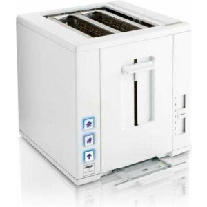 Princess 144000 7 2 Scheibe(n) 800 W Weiß 131656396 - Toaster und Standmixer