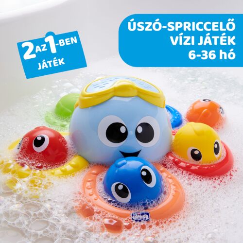Igračka za kupanje Chicco Billy Hobotnica za djecu 6-36 mjeseci