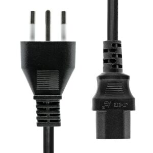 ProXtend PC-LC13-003 kabel zasilające Czarny 3 m Wtyczka zasilająca typu L C13 panel 138907757 - Kabel