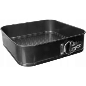 Formă de tort detașabilă 5five Negru Metal (26 x 26 cm) 131657169 - Forme de coacere
