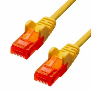 ProXtend V-6UTP-15Y sieťový kábel Žltá 15 m Cat6 U/UTP (UTP) 138907278 - Káble