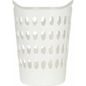 Kôš na bielizeň Kosar 50L Biely plast - Nádoby na špinavú bielizeň