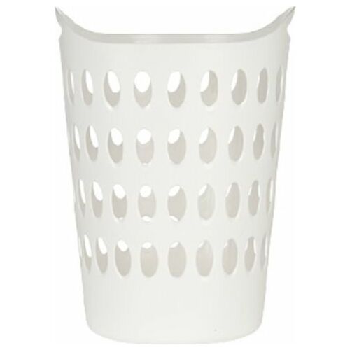 Kôš na bielizeň Kosar 50L Biely plast