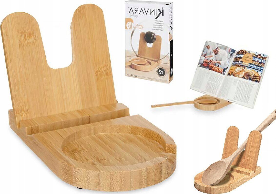 Löffelablage Halterung Bambus (12,7 x 20,5 x 3,5 cm)