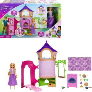 Playset Princesses Disney Rapunzel's Tower Roszpunka 131658606 - Mattel