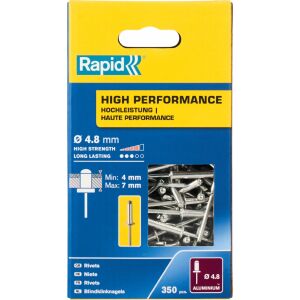 Szegecsek Rapid 5001435 Ø 4,8 x 10 mm 131658877 - Kötőelem