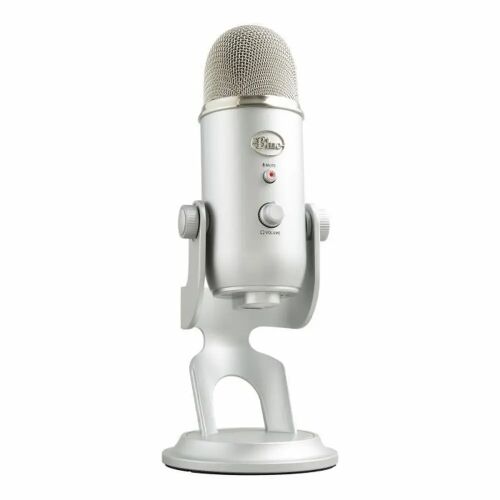 Microfon Logitech Blue Yeti USB Mic Argintiu Negru 131659093