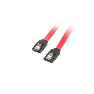 Kabel SATA Lanberg SATA-III DATA 0,5m metalowe zatrzaski 131659216 - Kabel