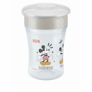 NUK Trinkbecher Disney Mickey Mouse Cup 230ml grau 131659417 - Trinkbecher, Becher