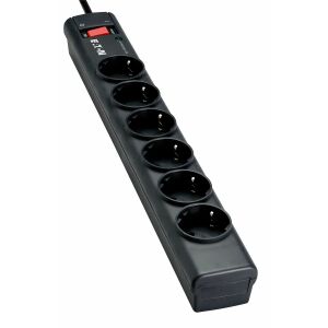 Bandă de protecție EATON 6 Tel@ FR, protecție la supratensiune, 6 ieșiri, sarcină 10A, tel. 131659524 - Protectori de supratensiune