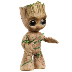 Mattel I am Groot interaktywna pluszowa zabawka ze światłami i dźwiękami - Mattel