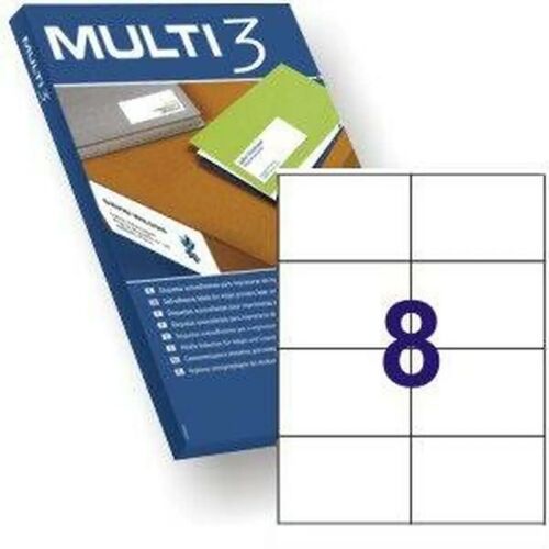 Adezivi/etichete MULTI 3 105 X 74 mm A4 100 Frunze 131660157
