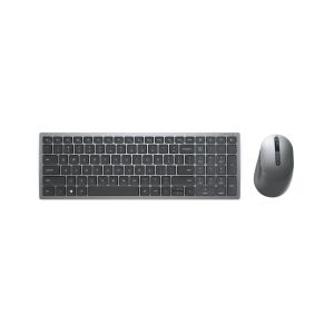 DELL KM7120W Tastatur Maus enthalten RF Wireless + Bluetooth QWERTY Nordisch Grau, Titan 131660161 - Dell Tastaturen