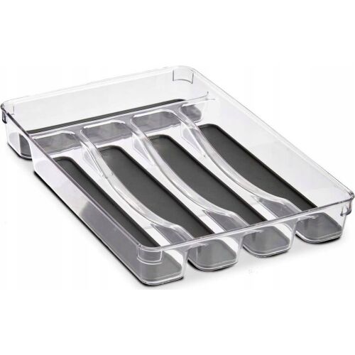 Organizatorul de Sertare Gri Transparent 131660366