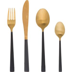 Besteck Atmosphera Jungle Edition Gold Edelstahl 16 Stücke 131660376 - Besteck
