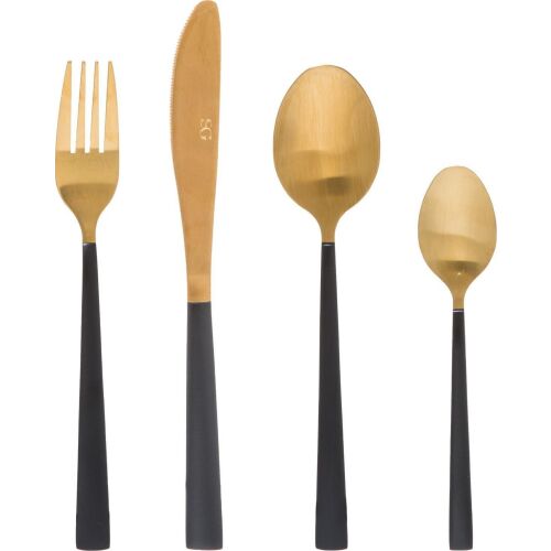 Set de Tacâmuri Atmosphera Jungle Edition Auriu* Oțel inoxidabil (16 Piese) 131660376