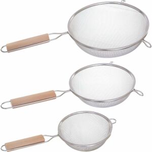 Set de agățători Secret de Gourmet Lemn Oțel inoxidabil (3 Piese) 131660386 - Ustensile de bucătărie