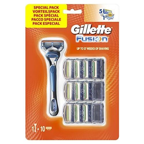 Gillette Fusion borotva + 11 db tartalék penge 131660529