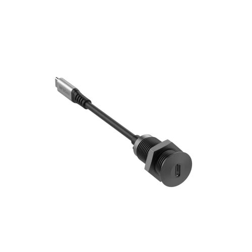 Vivolink PROUSBCMF0.3SOCKET-B USB-C - USB-C Panelre szerelhető kábel - Vivolink