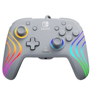 PDP Afterglow Wave Grau USB Gamepad Analog / Digital Nintendo Switch, Nintendo Switch OLED 131661465 - Controller