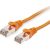 Equip Patchcord Cat6 S/FTP 2xRJ45 25.00 m pomarańczowy 141684048