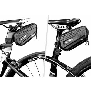 WILDMAN Etui/sakwa pod siodełko L ES7 1.2L uchwyt rowerowy czarna/black 131666880 - Akcesoria rowerowe