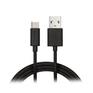 Veho VCL-003-C-1M kabel USB USB A USB C Czarny 131670613 - Kabel USB
