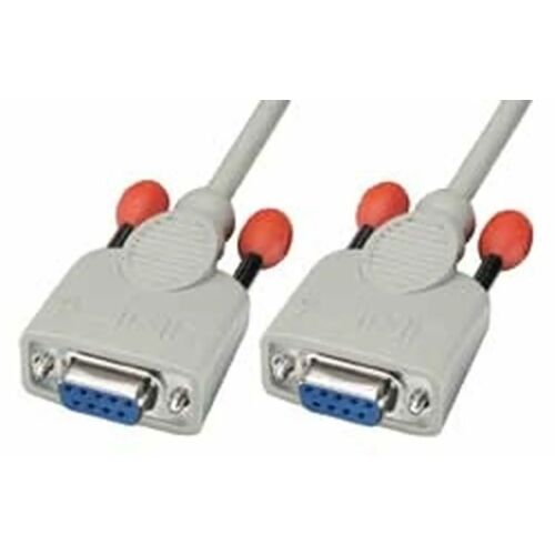 Lindy 3m Null modem cable soros kábel Fehér 131671474