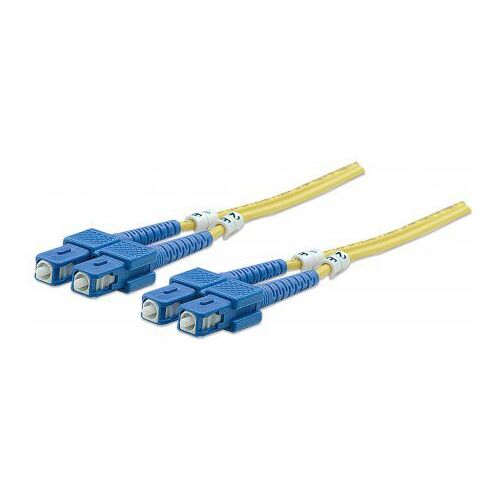 Intellinet 470636 kabel InfiniBand / światłowodowy 5 m SC Żółty 131673344