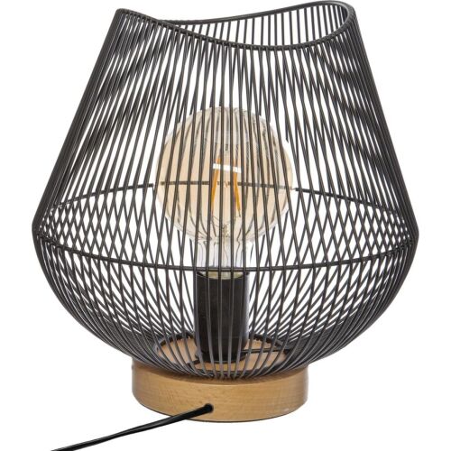 Lampă de masă Atmosphera Jena Negru Metal 40 W (Ø 28 x 26 cm) 131673396