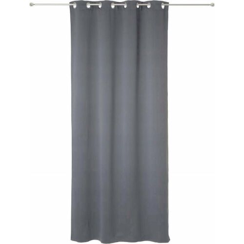 Záclony Atmosphera Nepriehľadný Sivá Polyester 2 kusov (135 x 240 cm) 131673409