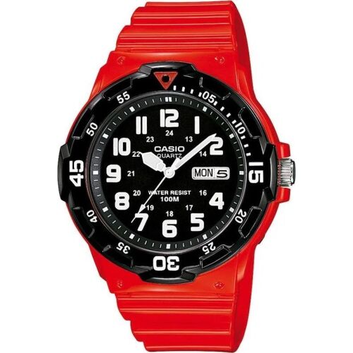 Zegarek Męski Casio MRW-200HC-4B Czerwony Czarny (Ø 50 mm) 131673498