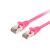 Equip Patchcord Cat6 S/FTP 2xRJ45 1,5 m Różowy 141900036