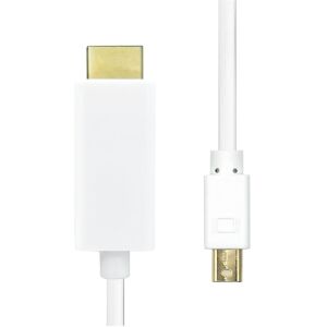 ProXtend MDP1.2-HDMI-003W adapter kablowy 3 m Mini DisplayPort Biały 138907813 - Konwerter DisplayPort