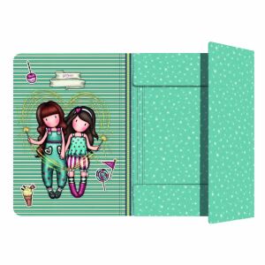 Faltblatt Gorjuss Fireworks A4 Granatrot (24.8 x 9 x 33.4 cm) 131674113 - Aktenordner