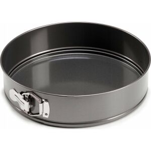 Formă de tort detașabilă 28 x 6,5 x 28,5 cm Metal Gri închis Oțel carbon 131674359 - Forme de coacere