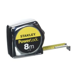 Zvinovací meter Stanley POWERLOCK 8 m x 25 mm ABS 131674565 - Meracie pásy
