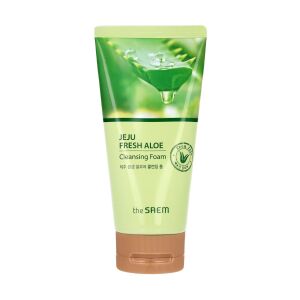 THE SAEM Jeju Fresh Aloe Pianka oczyszczająca do twarzy 150 g 131674624 - Środek do mycia twarzy