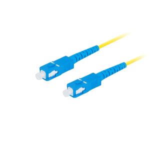 Lanberg światłowodowy SM SC/UPC - SC/UPC 2.0m żółty 138957314 - Kabel optyczny
