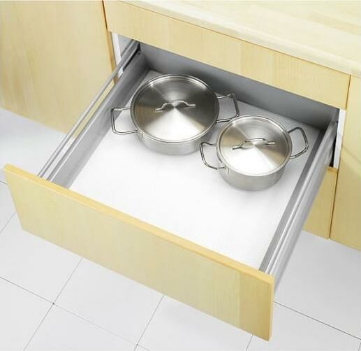 Protišmyková podložka Wenko 47047100 Zásuvky Biela (50 x 150 cm)