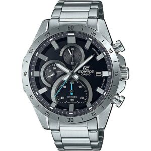 Ceas bărbătesc Casio Edifice EFR-571D-1AVUEF argintiu și negru cronograf - Casio
