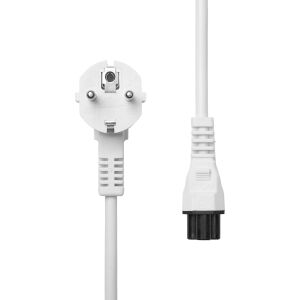 ProXtend Power Cord Schuko Angled to C5 2M White Biały Wtyczka zasilająca typu F C5 panel 131675499 - Kabel