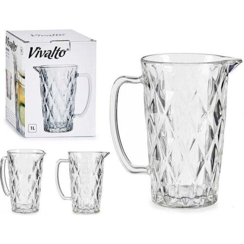 Carafă Diamant Transparent Geam 1L 131675518